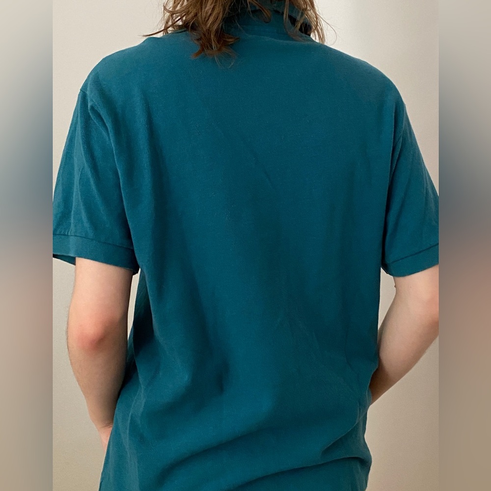 Lacoste turquoise polo
